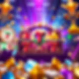 Vibrant graphics of Gems Bonanza slot game