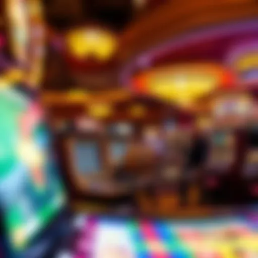 Vibrant gaming floor at Golden Nugget Casino