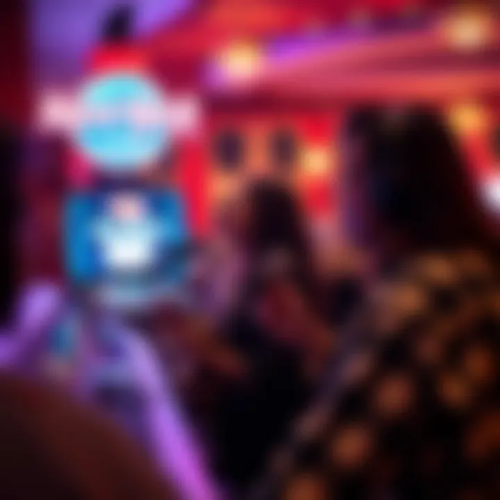 Live entertainment event featuring musicians performing at Hard Rock Casino