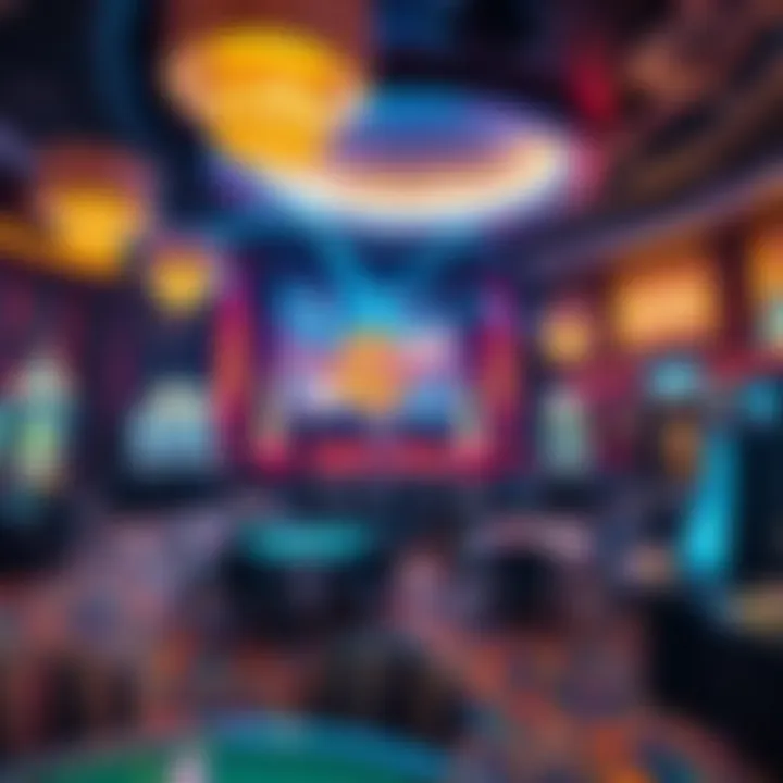 Entertainment venue within the casino featuring live performances