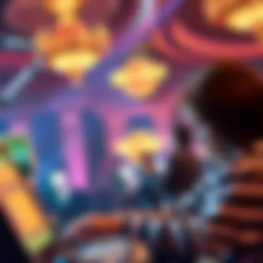 Live entertainment performance at Hard Rock Casino