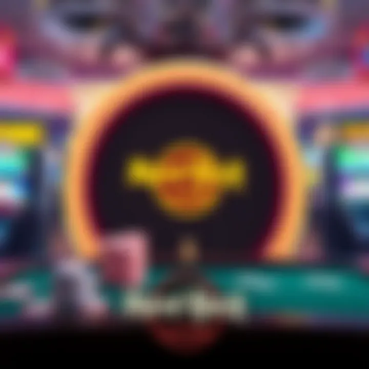 Variety of games available at Hard Rock Casino Online