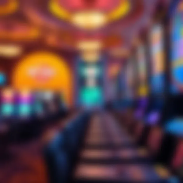 Exciting gaming atmosphere with various gaming options available at Hard Rock Tahoe