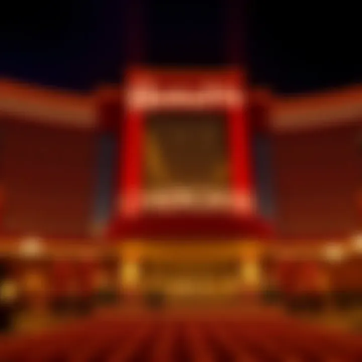 Exterior view of Harrah's Cherokee showing its grandeur