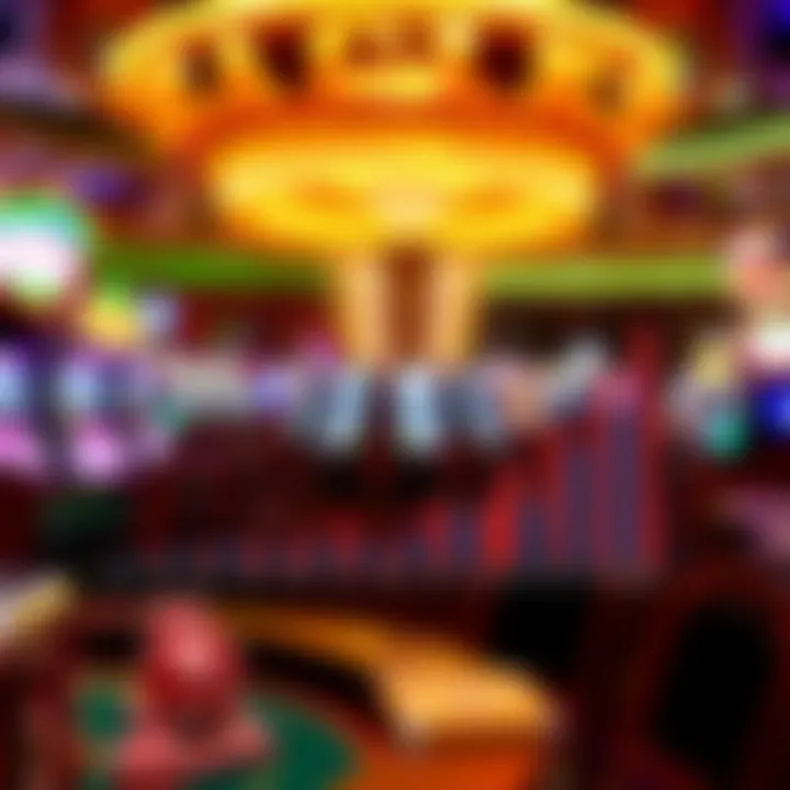 Graph depicting salary trends in casino careers