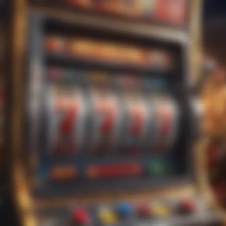 Illustration of Hot Hot Super Jackpot slot machine interface