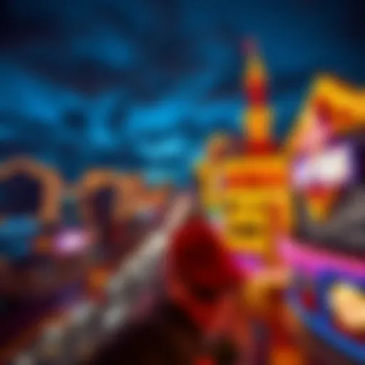 A dazzling view of the Las Vegas Strip at night showcasing vibrant lights