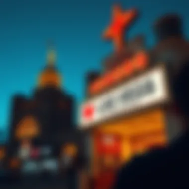 Historical landmark representing Las Vegas' rich heritage