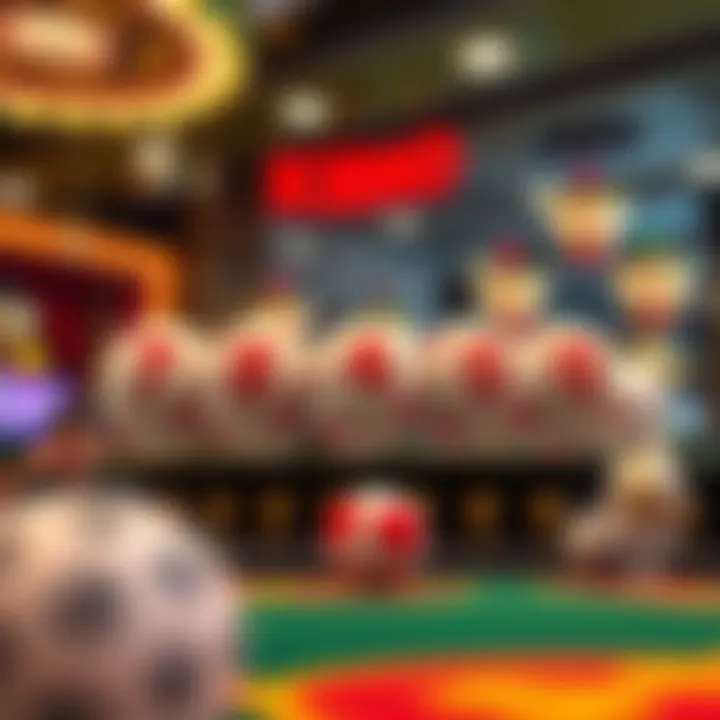 Different Keno payout structures represented graphically