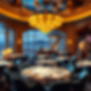 Artistic Ambiance of Lago Stunning view of Lago's interior design with artistic elements
