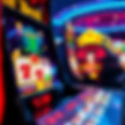 A captivating view of the Lucky Little Devil slot machine with vibrant graphics.