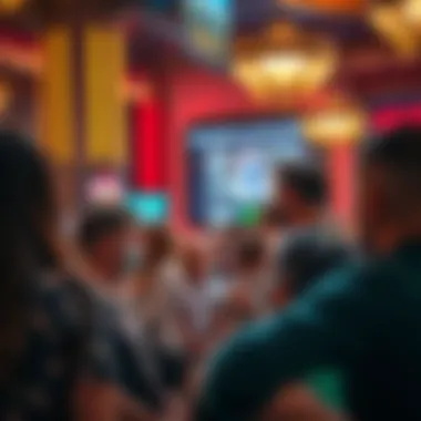 Exciting Promotional Events at the Sportsbook Promotional event at Mandalay Bay Sportsbook attracting enthusiastic fans