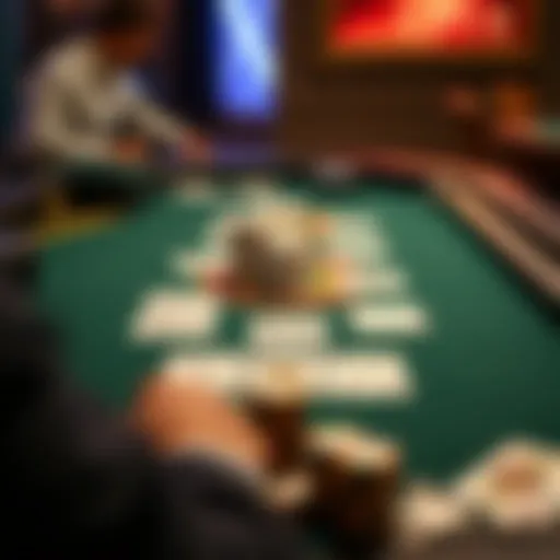 Strategic card layout for blackjack