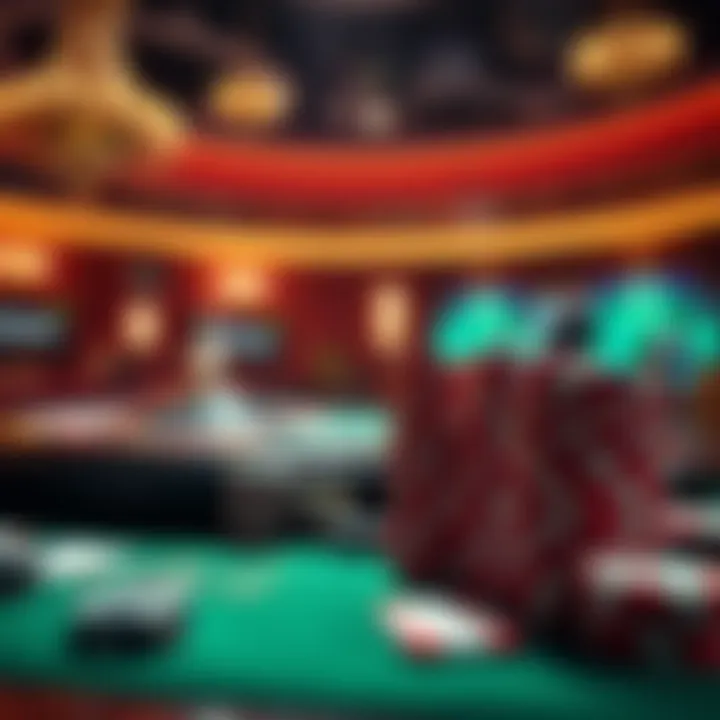 Illustration of regulations governing online gambling