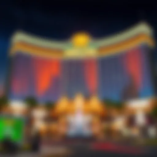 MGM Grand resort exterior highlighting luxury