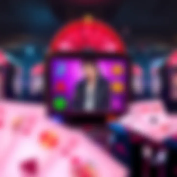 Gameplay screen of Michael Jackson themed slot with musical elements