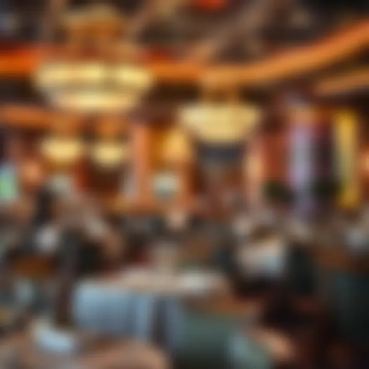 Fine Dining Experience at Mohegan Sun Luxurious dining area featuring upscale restaurant decor