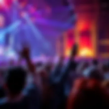 Dynamic Entertainment at Mohegan Sun Live entertainment event capturing the energy of the audience