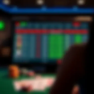 Dynamic betting interface showcasing various sports options