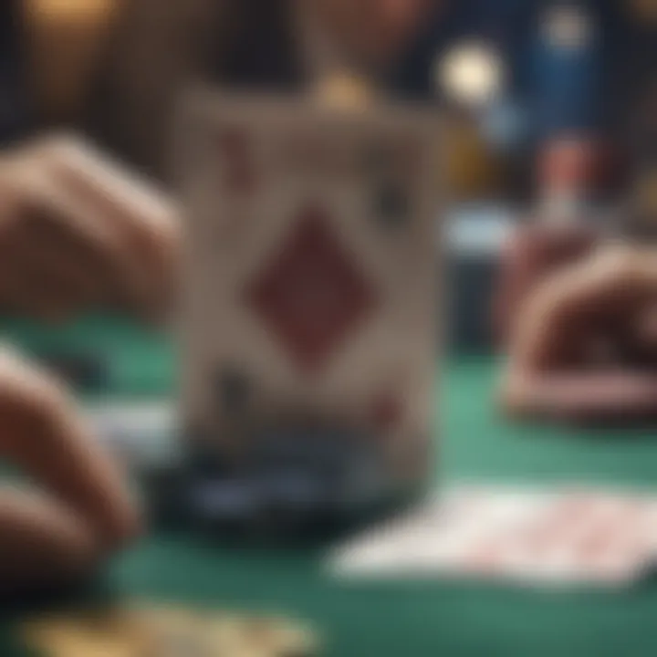 Strategic gameplay in a virtual poker setting