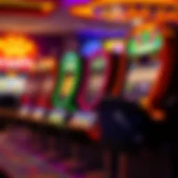 Colorful slot machines featuring free promo codes