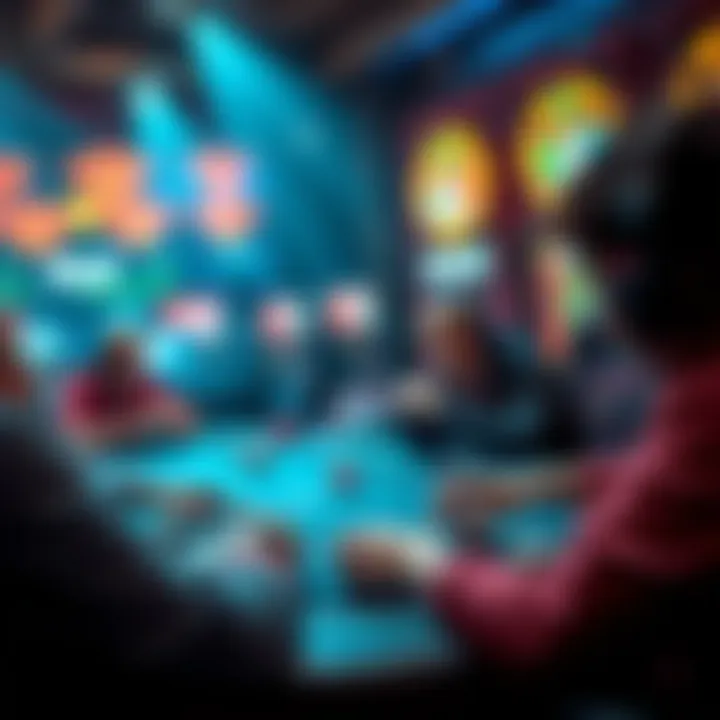 A captivating scene from a challenging video game showcasing dynamic gameplay