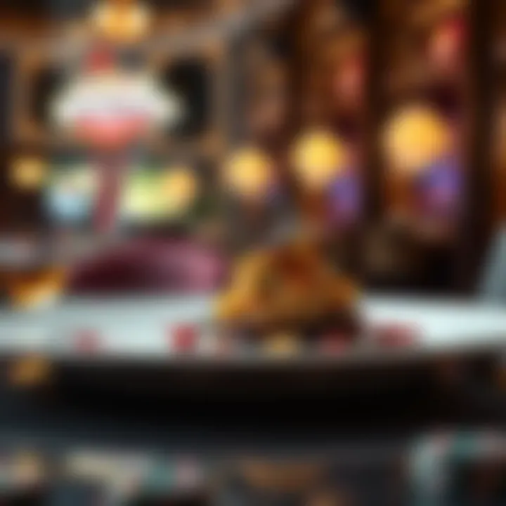 Culinary Excellence in Las Vegas An exquisite gourmet dish from a top Las Vegas restaurant