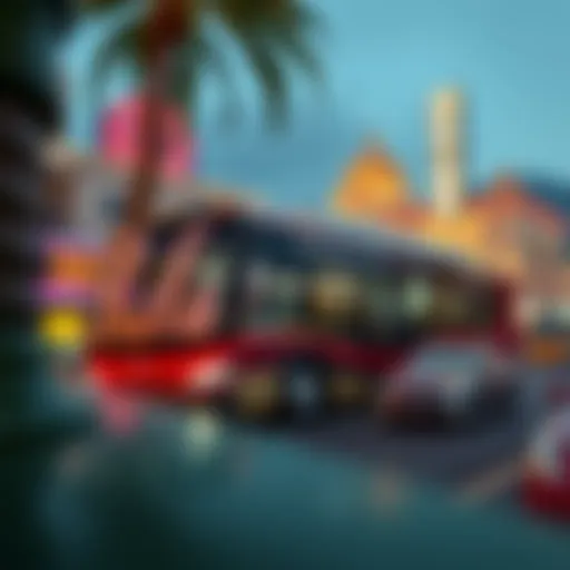 Pala Casino Shuttle Bus in Action