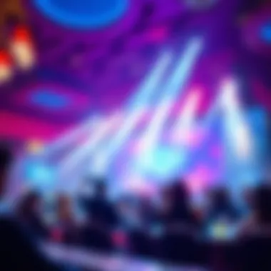 Live entertainment performance at Palazzo Club