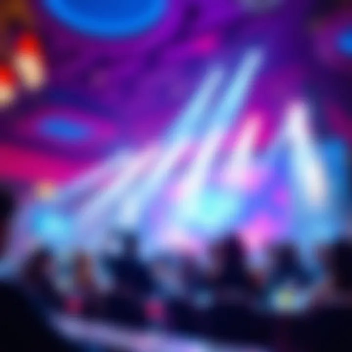 Live entertainment performance at Palazzo Club