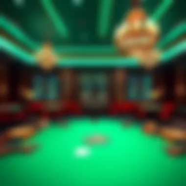 Luxurious interior design of Palazzo Club