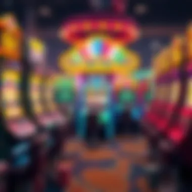 Visual representation of the odds and payouts associated with different slot games