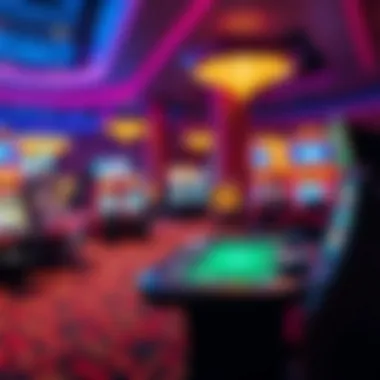 Diverse gaming options on the casino floor at Red Rock Resort