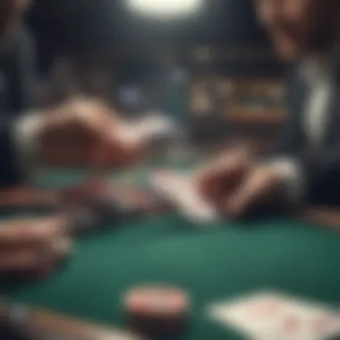 A conceptual image of the ripple effects on the gambling community