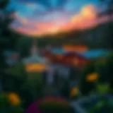 A scenic view of Rocky Gap showcasing the natural beauty surrounding the gaming facilities.