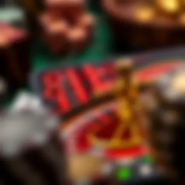 User interface showcasing features of roulette app