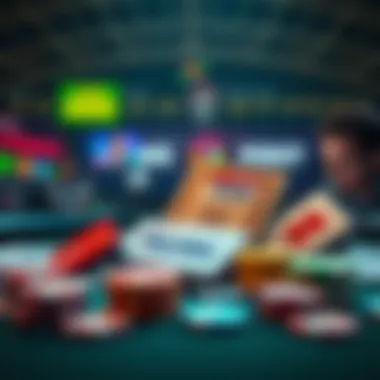 Illustration of various payment methods used in sportsbooks