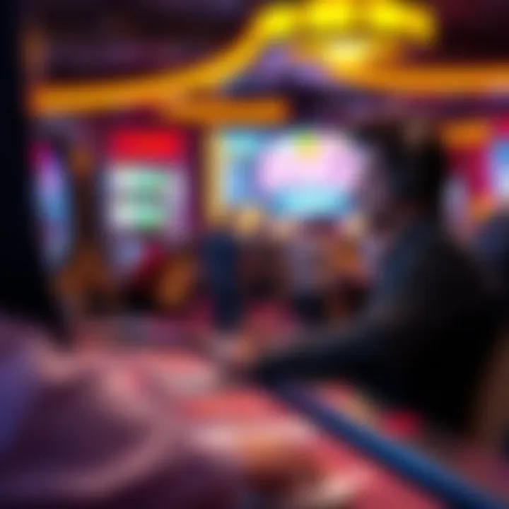 Player Engagement in Skill-Based Gaming at Skillz Casino A player engaging with skill-based games at Skillz Casino.