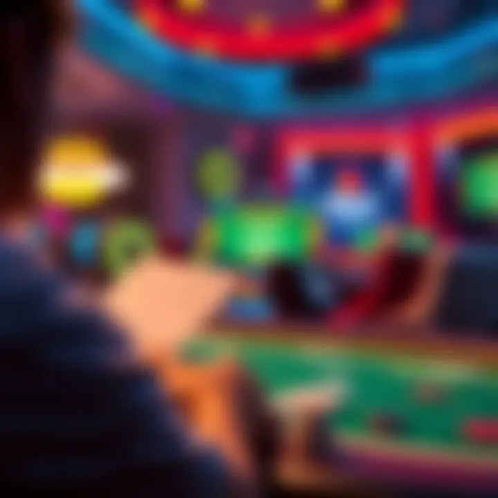 Exploring the Virtual Gaming Interface of Skillz Casino An overview of Skillz Casino's virtual gaming interface.