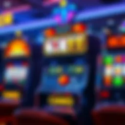 High payout slot machine showcasing vibrant graphics