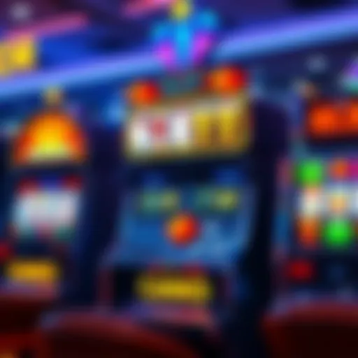 High payout slot machine showcasing vibrant graphics