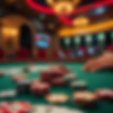 Visual representation of effective bankroll management