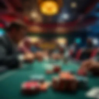 In-game tactics for chip acquisition