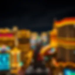 Breathtaking view of the Las Vegas Strip at night