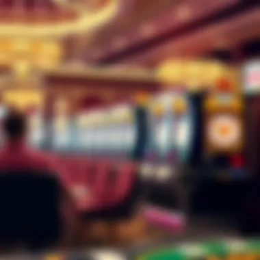 Visualization of casino operational strategies