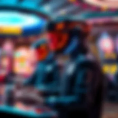 A futuristic concept of technology enhancing online gaming experiences