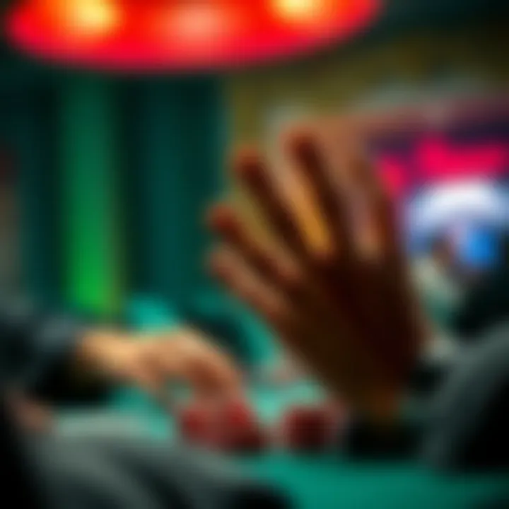 Psychological aspects of evaluating poker hands