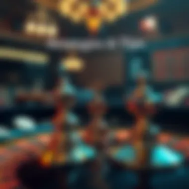 An infographic detailing roulette strategies and tips for players