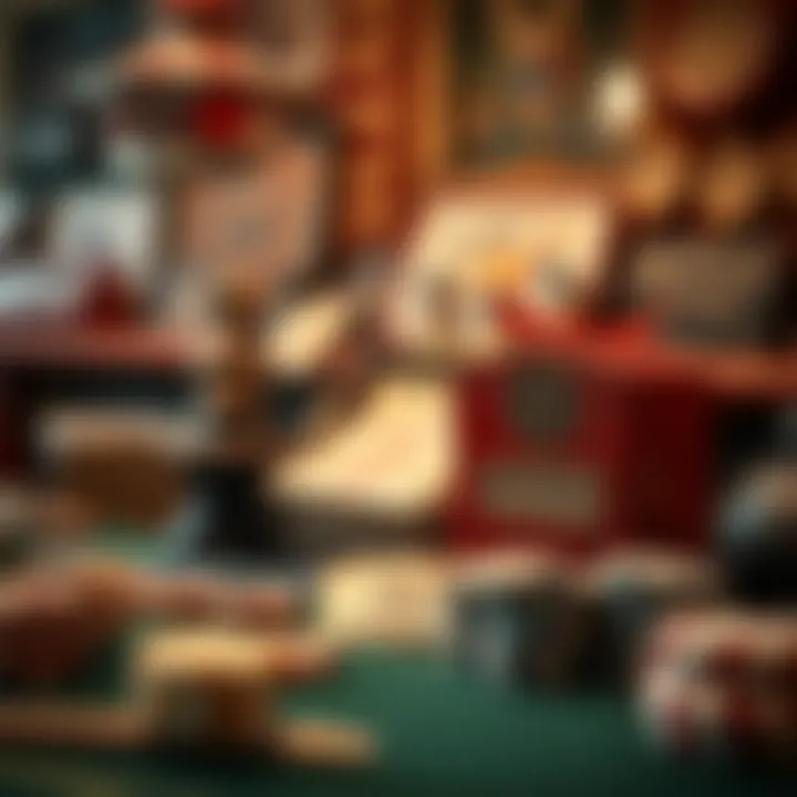 Historical memorabilia related to gambling in Jersey