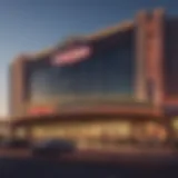 Exterior view of the new casino in Wichita